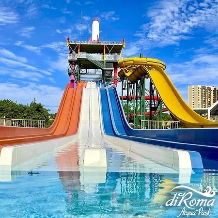 Apartamento Piazza Diroma Oficial Com Acesso Ao Acqua Park Vulcao Ate 5 Pessoas 2 Caldas Novas Exterior foto